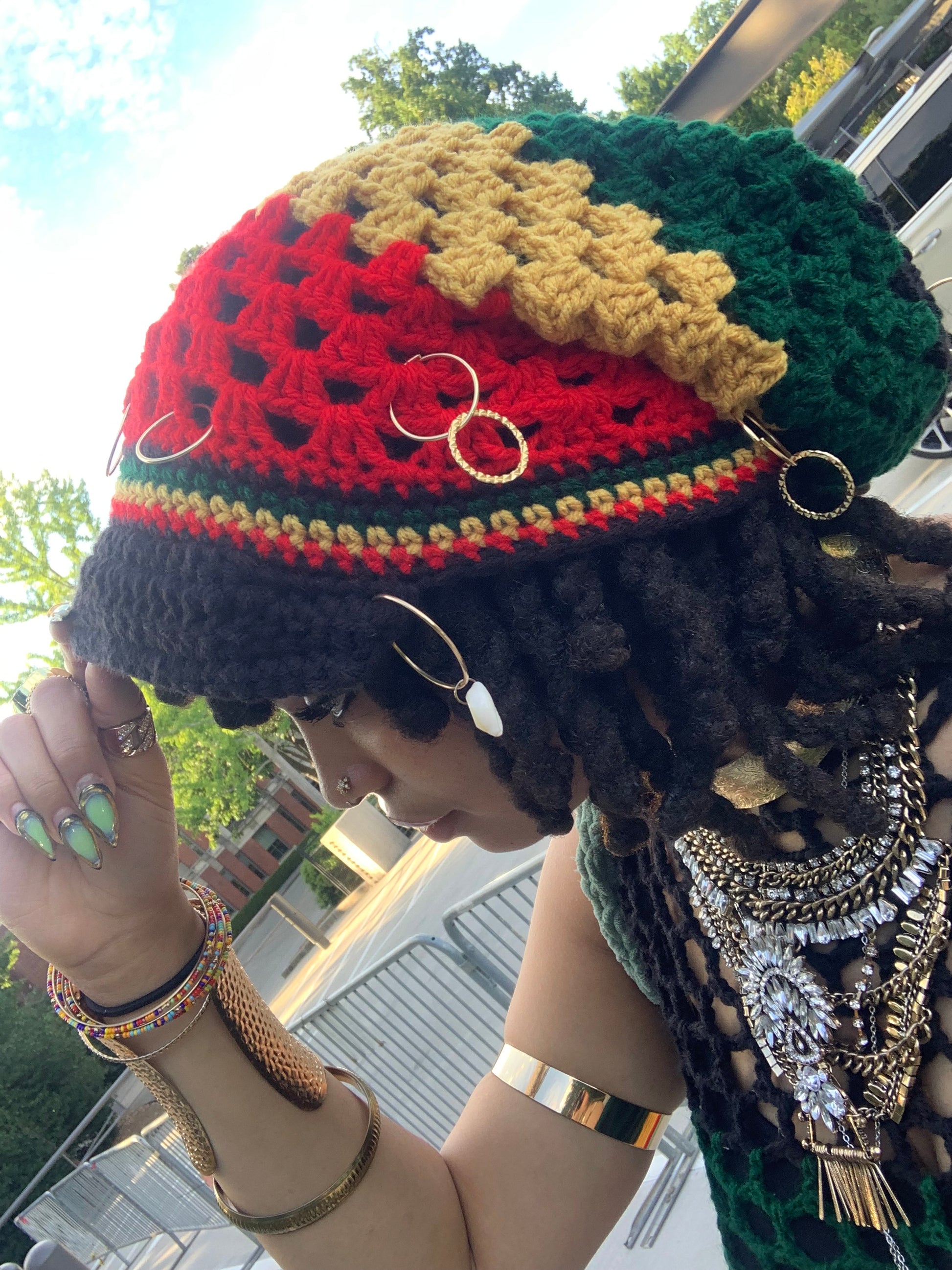 Rasta Brim Hat