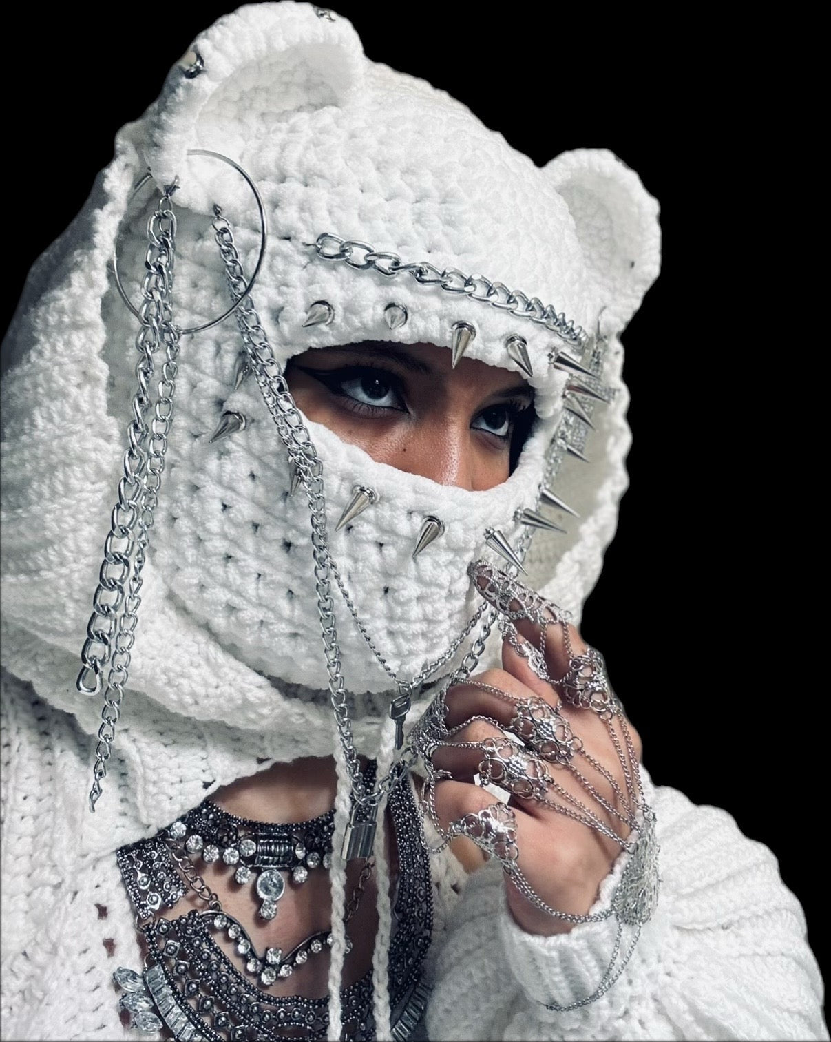Polar Bear Balaclava Set